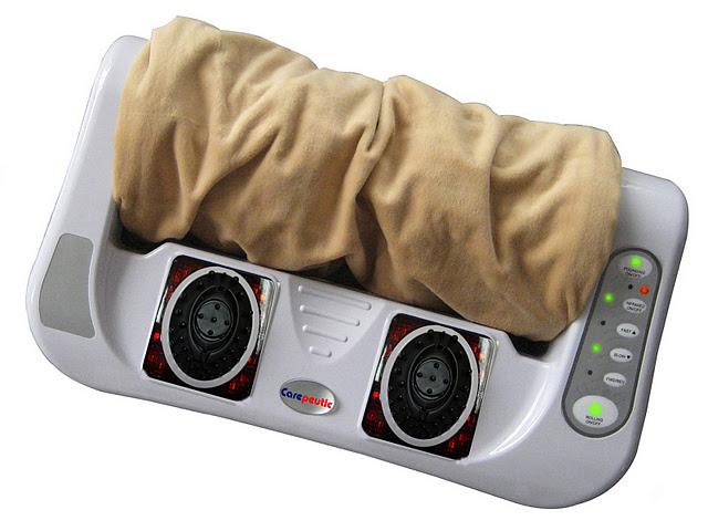 Carepeutic™ Total-Fit Deluxe Foot & Legs Rolling Massager
